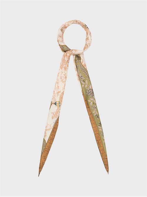 Pure silk scarf with paisley and floral motifs PIERRE-LOUIS MASCIA | 065X120LMF518891